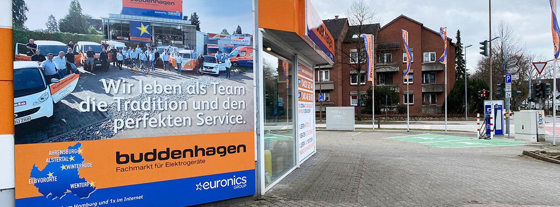 EURONICS Buddenhagen Filiale Ahrensburg, Hamburger Straße in Ahrensburg