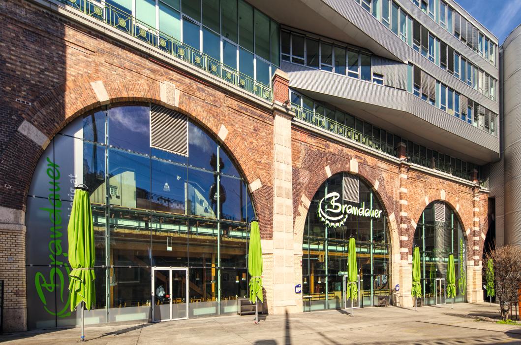 Brandauer Bierbögen, Heiligenstädter Straße in Wien