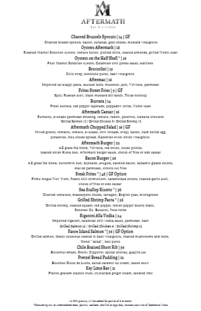 Aftermath Kitchen & Bar Image