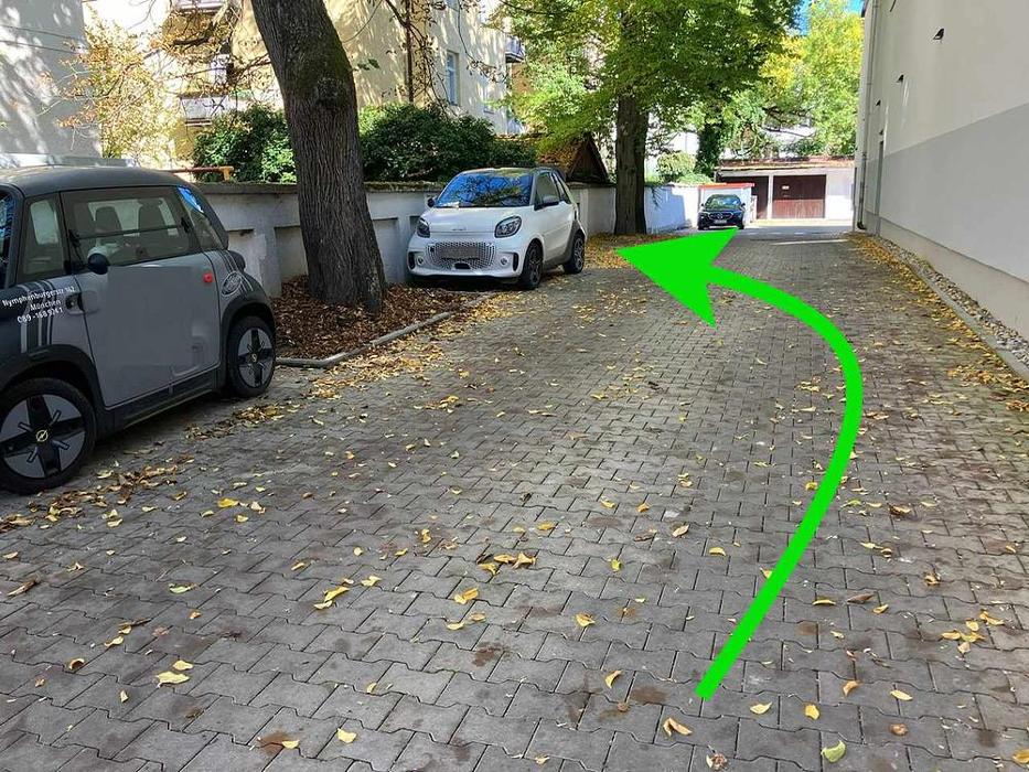 ampido Parkplatz, Nymphenburger Straße in München