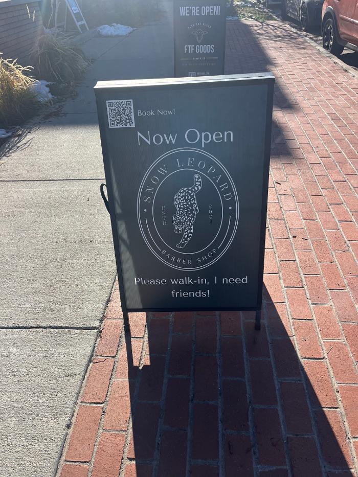 Snow Leopard Barbershop - Denver Image