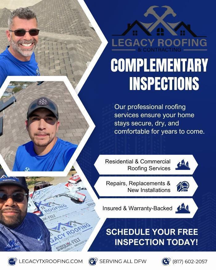 Legacy Roofing And Contracting Image