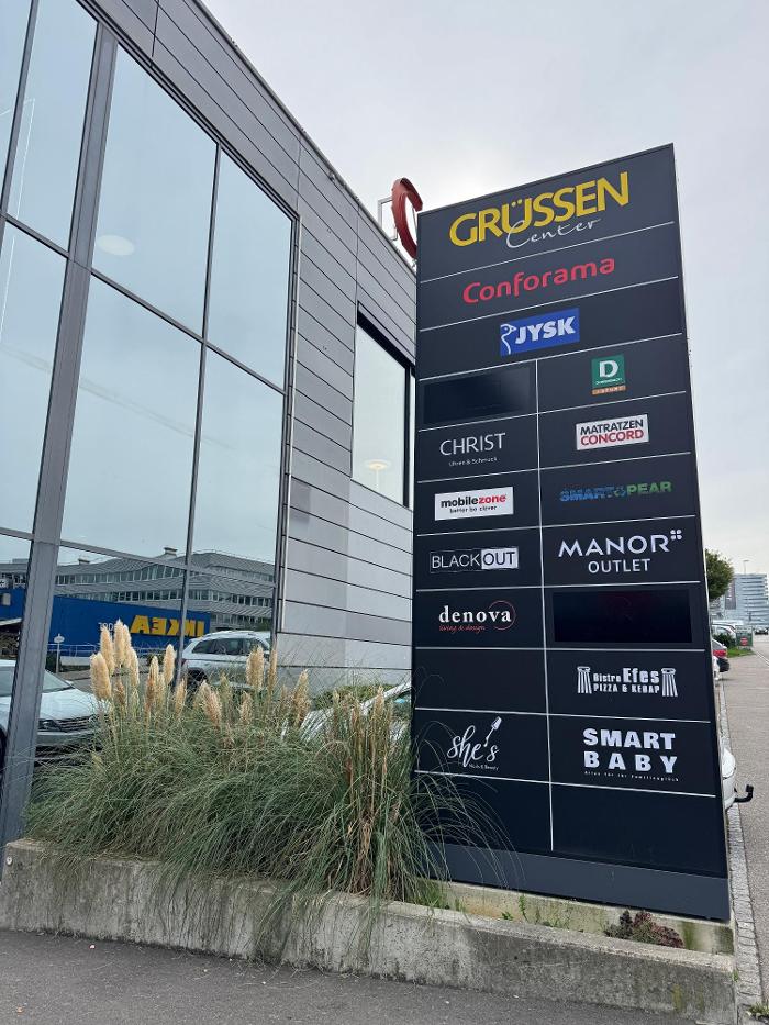 Manor Outlet Pratteln, Grüssenweg in Pratteln