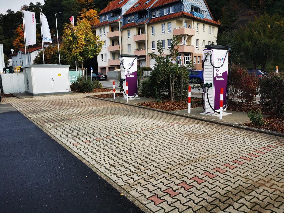 TEAG Mobil-Ladestation, Alte Kasseler Straße in Marburg