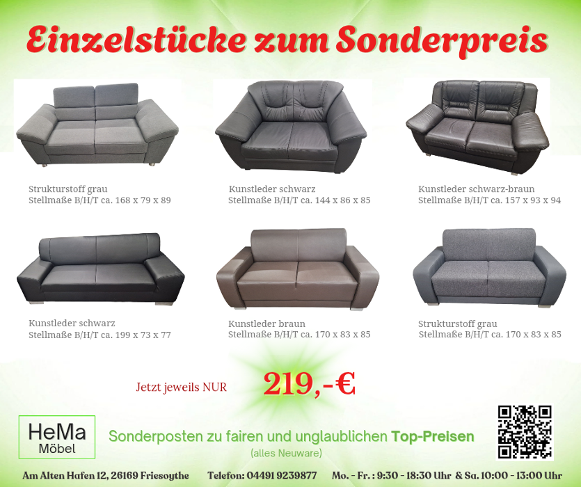 HeMa Möbel GbR Sonderposten, Am Alten Hafen in Friesoythe