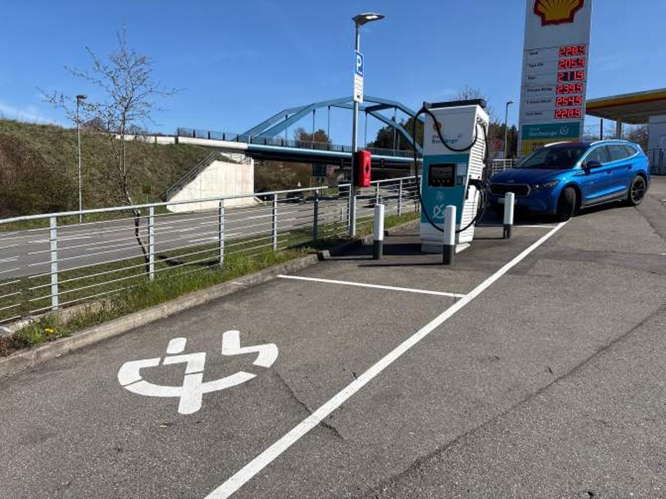 Shell Recharge Charging Station, Stuttgarter Straße in Calw