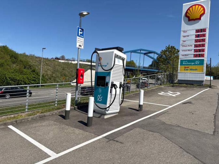 Shell Recharge Charging Station, Stuttgarter Straße in Calw