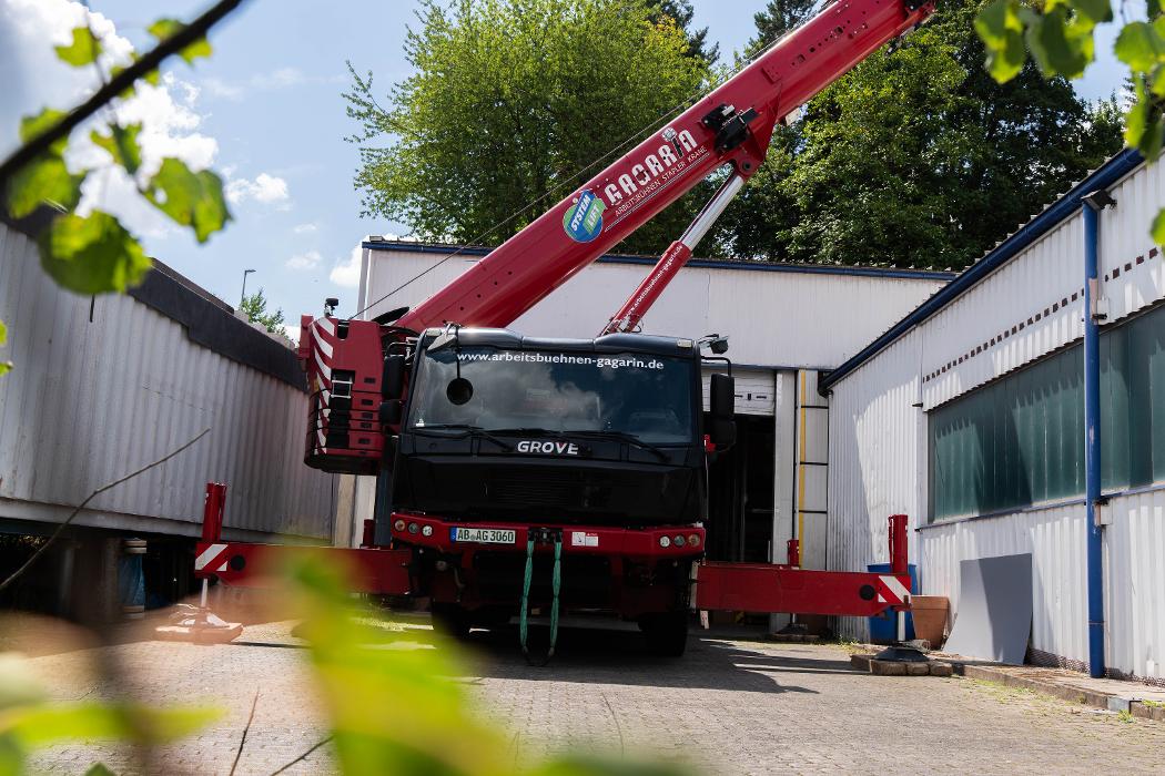 Arbeitsbühnen Gagarin GmbH, Am Heerbach in Waldaschaff