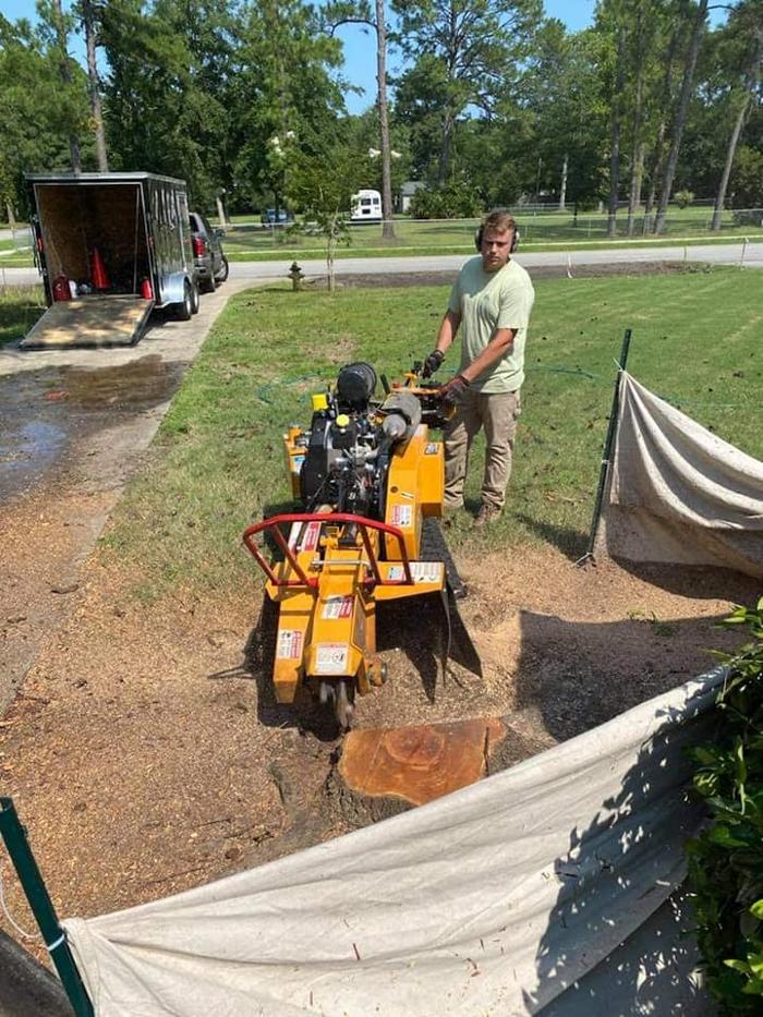 Southern Crab Stump Grinding Logo