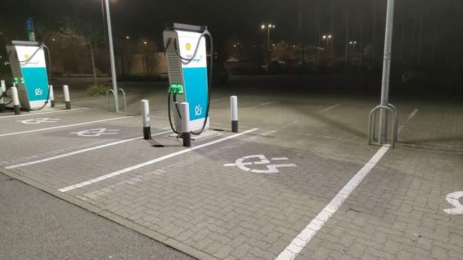 Shell Recharge Charging Station, Schleswiger Straße in Flensburg