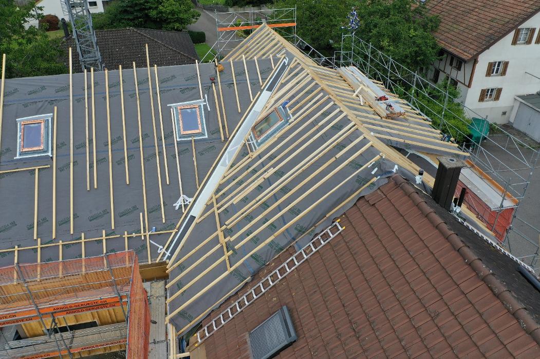 Kilian Friederich GmbH / Bedachungen / Fassadenbau / Dachfenster / Gebäudehülle, Tannenweg in Schafisheim