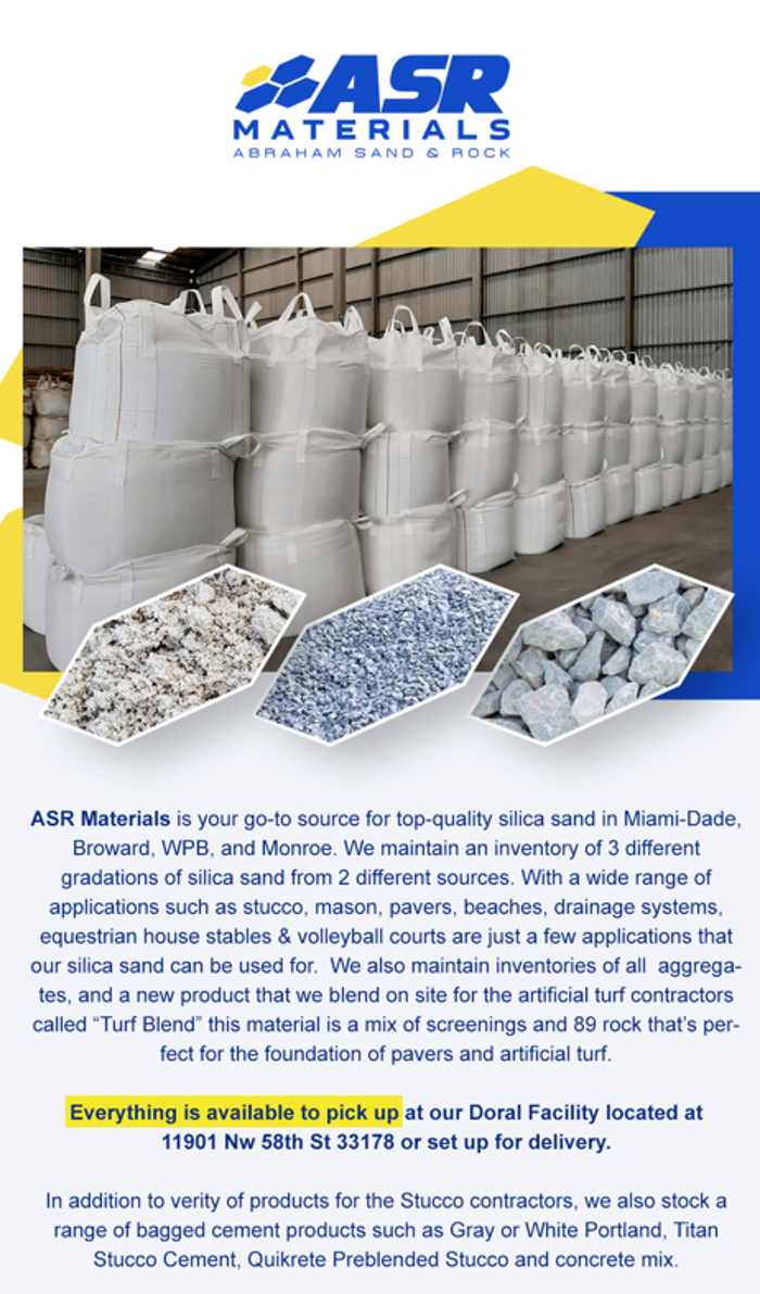ASR Materials - Abraham Sand and Rock Company Image