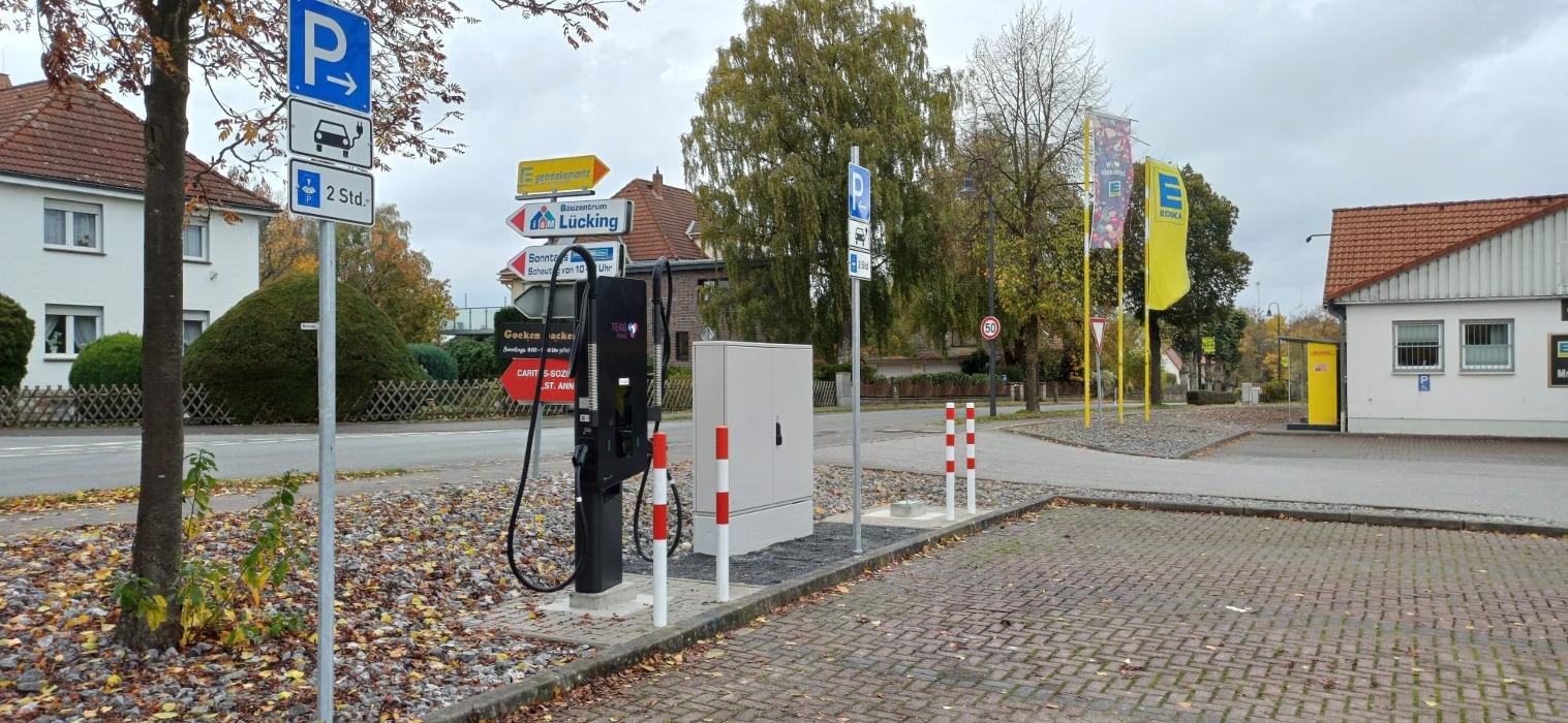 TEAG Mobil-Ladestation, Husener Straße in Lichtenau