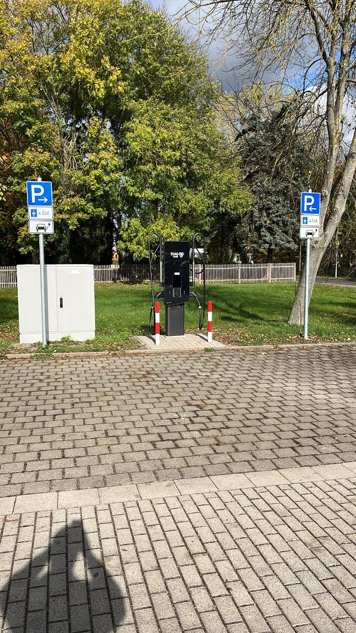 TEAG Mobil-Ladestation, Am Helbeeck in Greußen