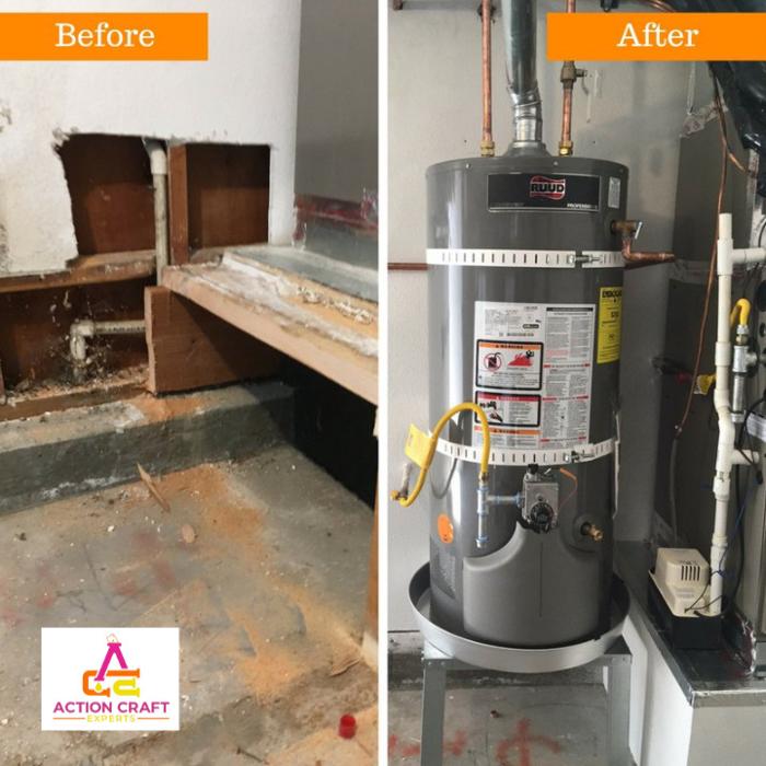 Action Craft Experts, Plumbing, Drains, & Water Heaters Image