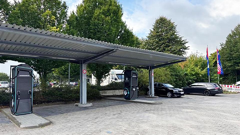NORDENERGIE Ladestation Eckernförde, Rendsburger Straße in Eckernförde