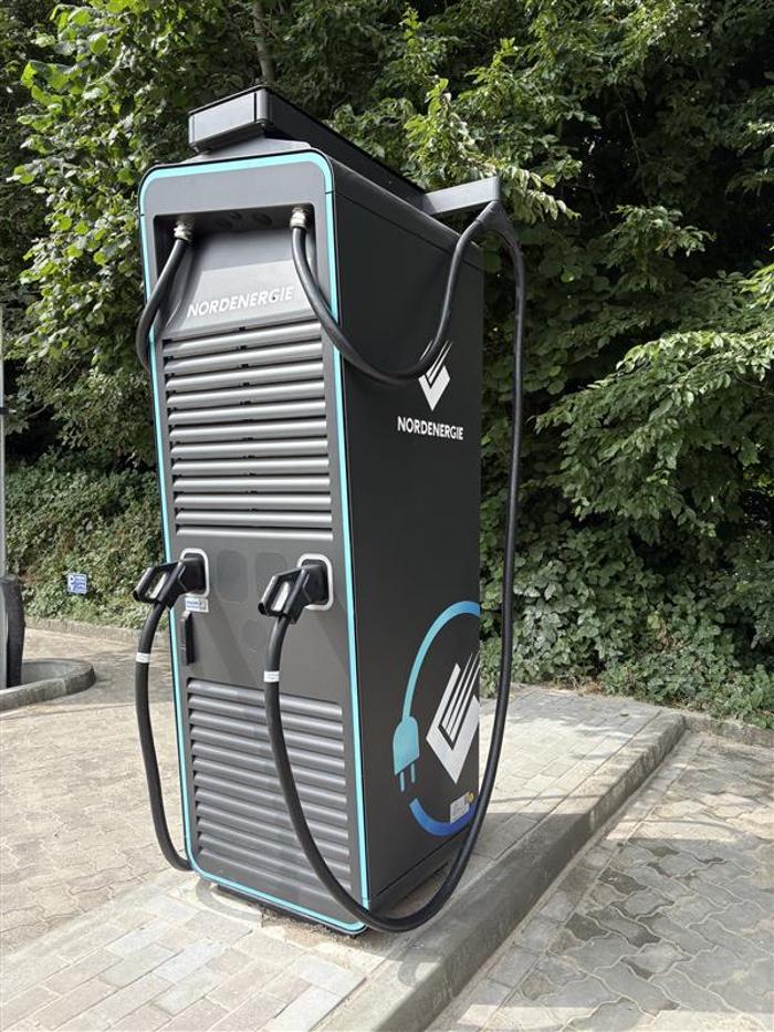NORDENERGIE Ladestation Friedrichstadt, Tönninger Straße in Friedrichstadt