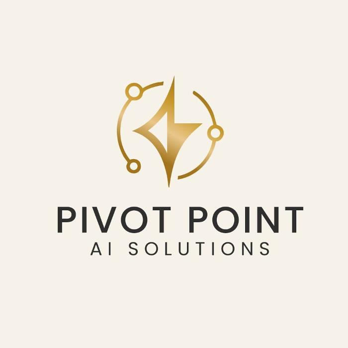 Pivot Point Square Logo on Beige background