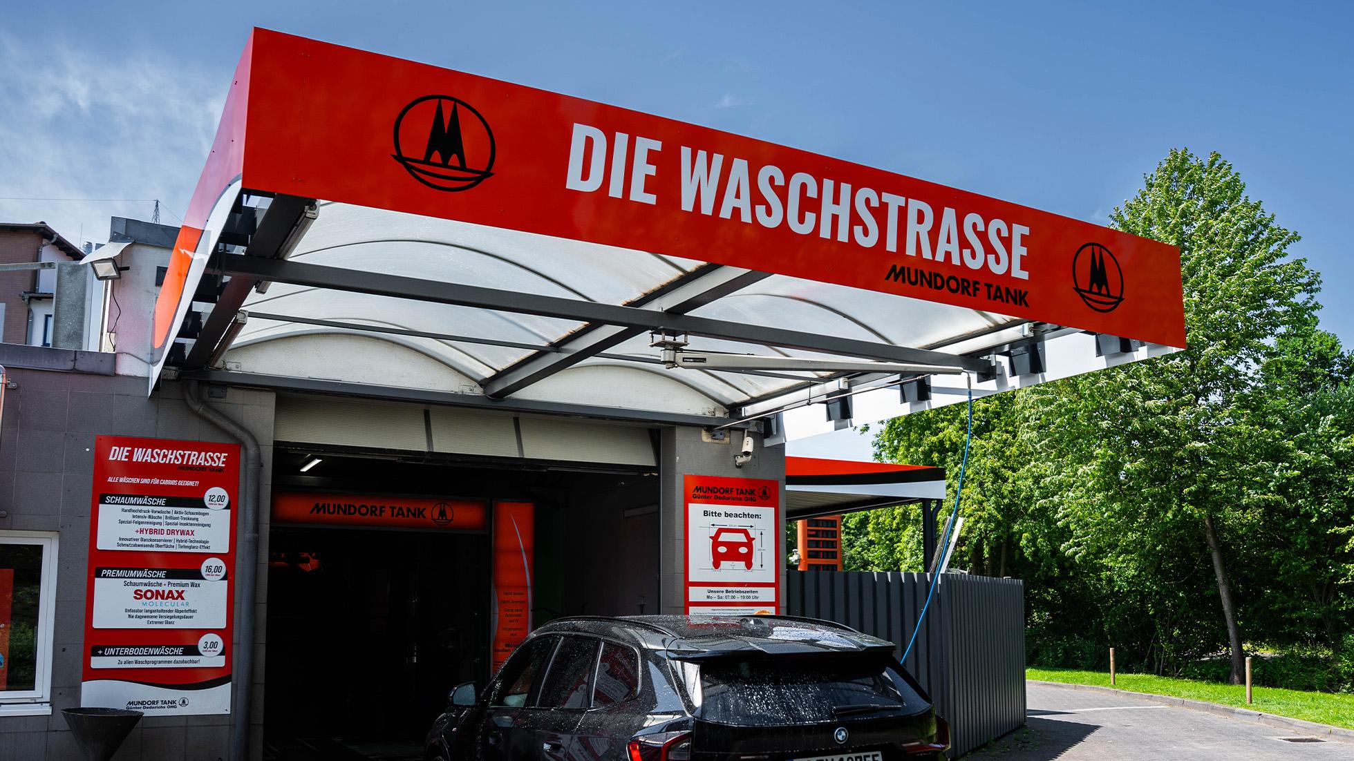 Die Waschstrasse, Echternacher Straße in Troisdorf