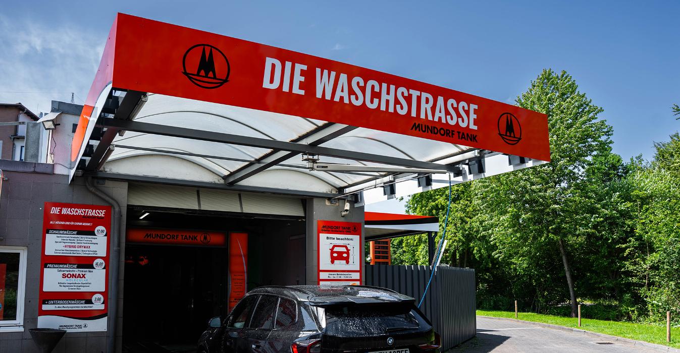 Die Waschstrasse, Echternacher Straße in Troisdorf