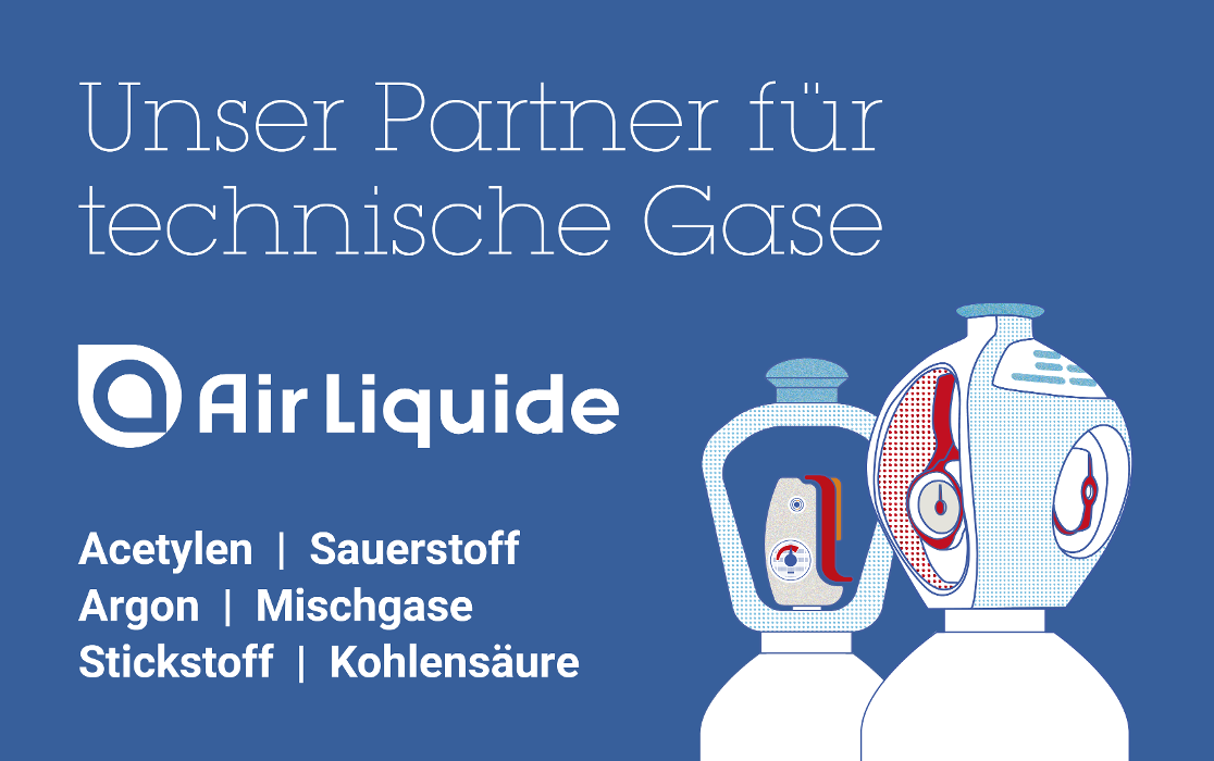Air Liquide Vertriebspartner Heidenbluth Schweißtechnik - Technische Gase, Propan & Ballongas