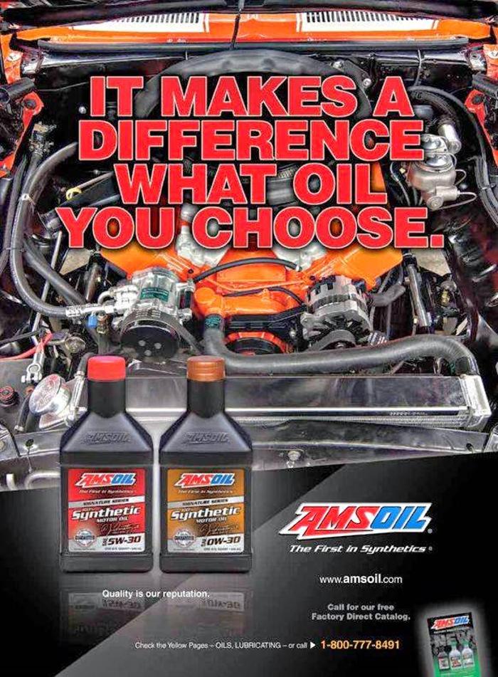 Amsoil is what makes the diffrence