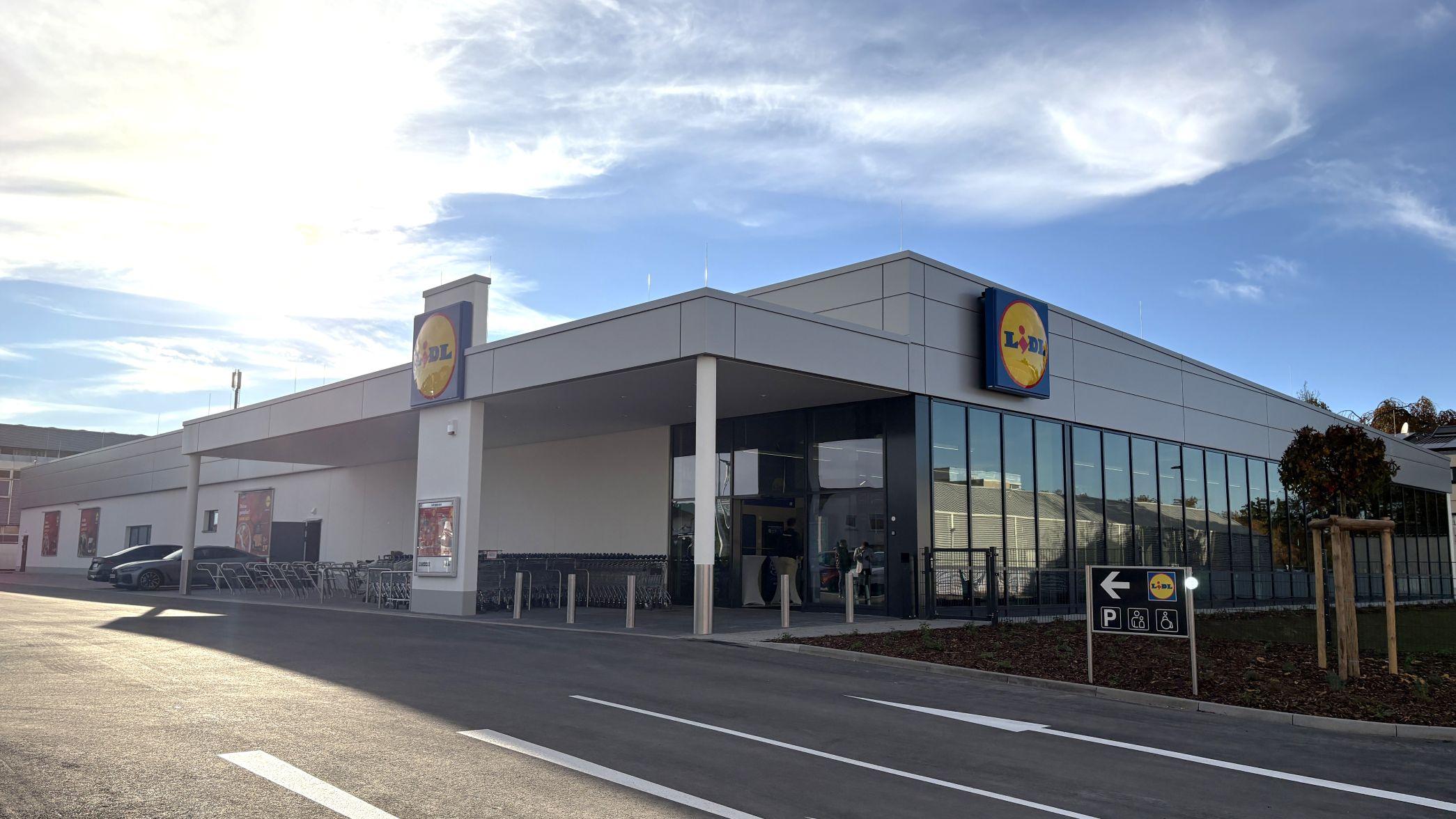 Lidl, Bruchsaler Straße in Waghäusel