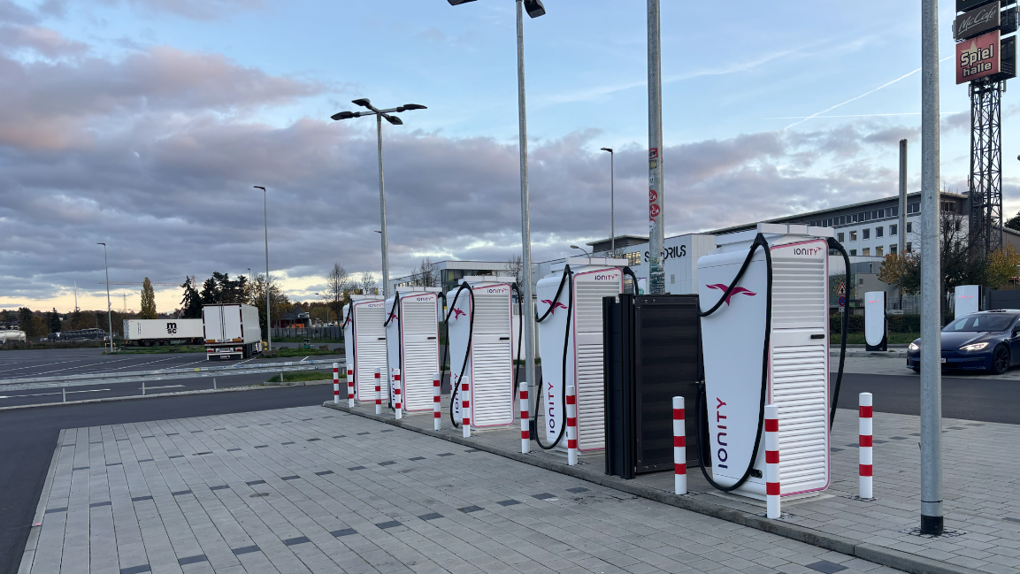 IONITY Charging Station, Robert-Bosch-Straße in Guxhagen