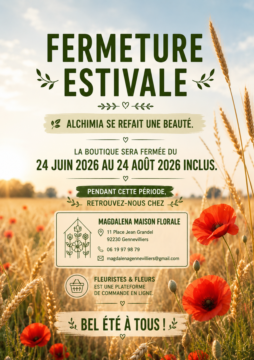 Alchimia fleuristes livraison de fleurs à domicile