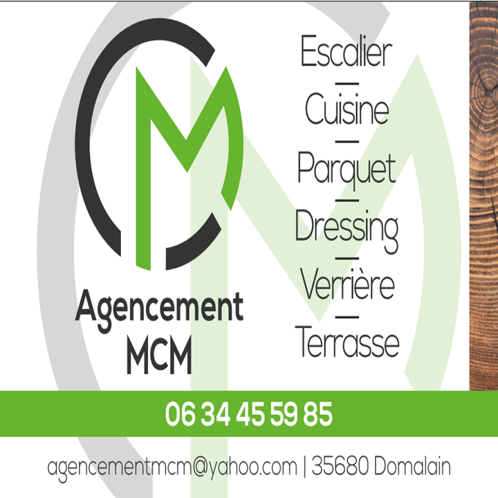 Agencement MCM Fabrication et commerce de gros