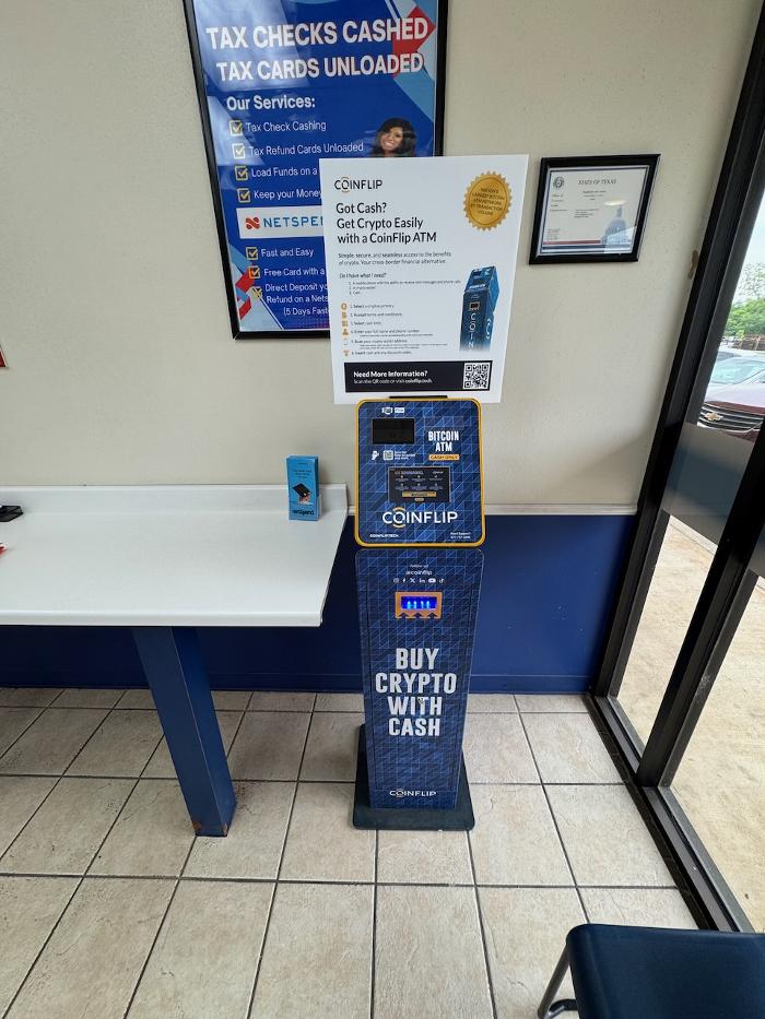 CoinFlip Bitcoin ATM - Cliff's Check Cashing #8 (Denison) Logo