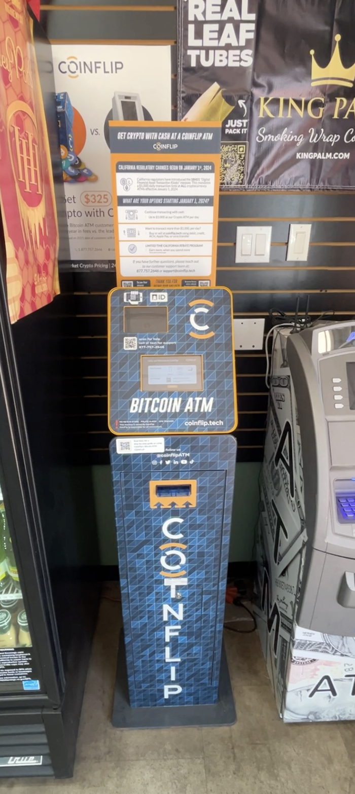 CoinFlip Bitcoin ATM - iSmoke (Smoke Shop) (Chula Vista) Image