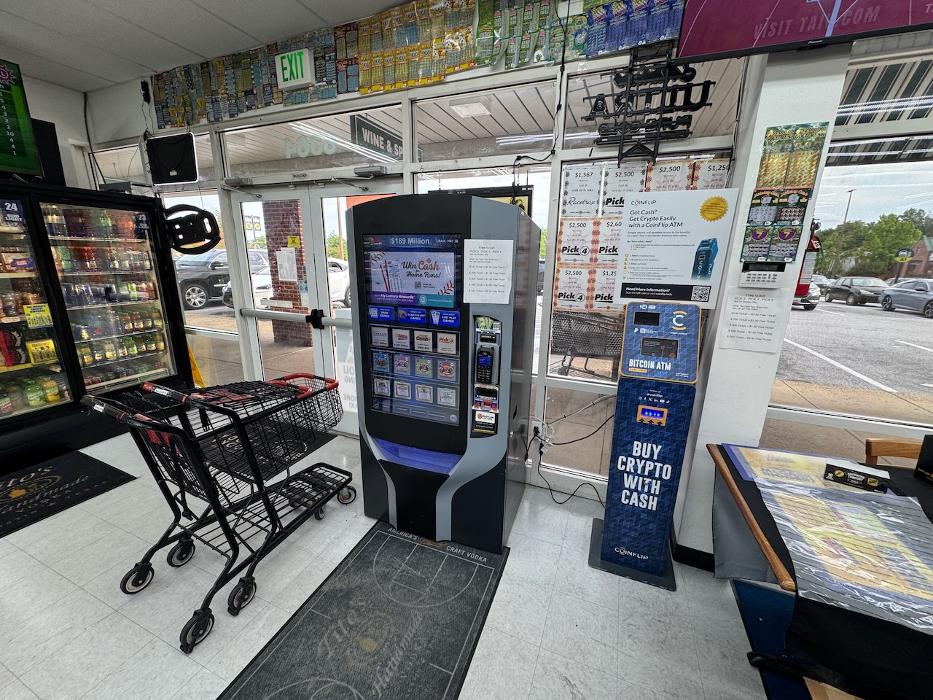CoinFlip Bitcoin ATM - York Road Plaza Wines & Spirits (Baltimore)