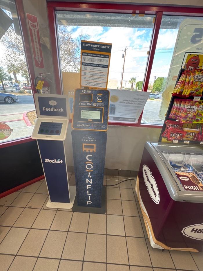 CoinFlip Bitcoin ATM - Rocket #277 (Indio) Image