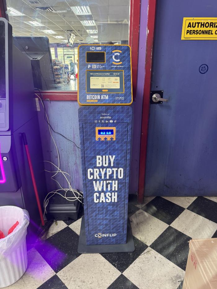CoinFlip Bitcoin ATM - The Spot Mart Inc (Toledo)