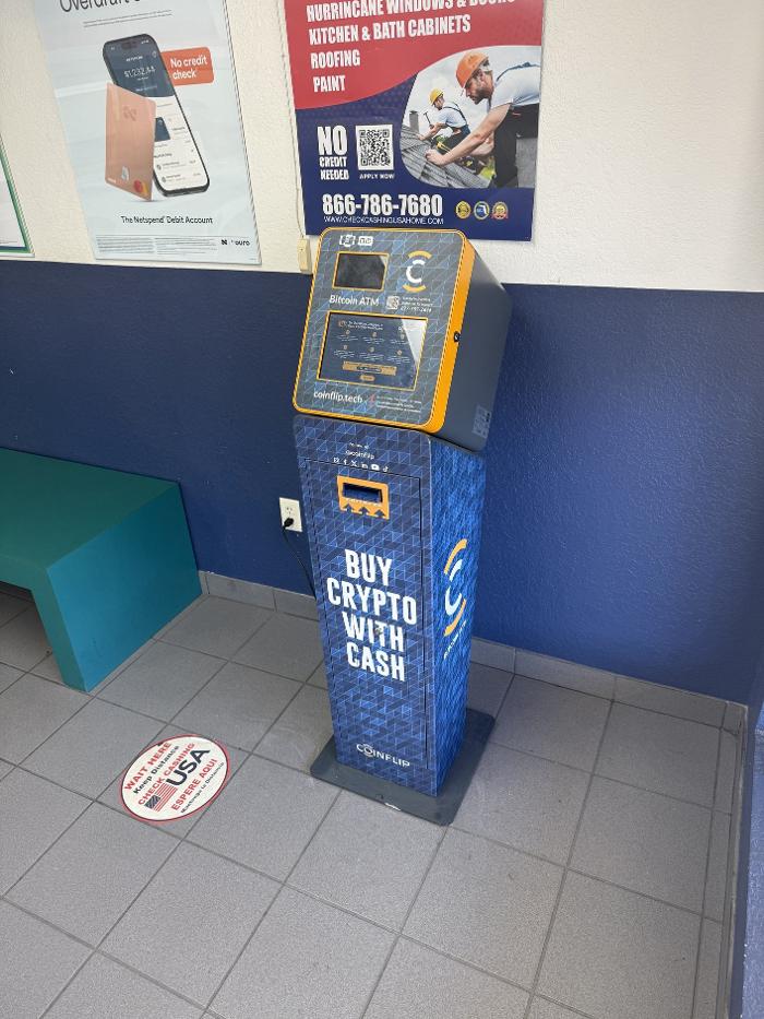 CoinFlip Bitcoin ATM - Check Cashing USA (Boynton Beach) Logo