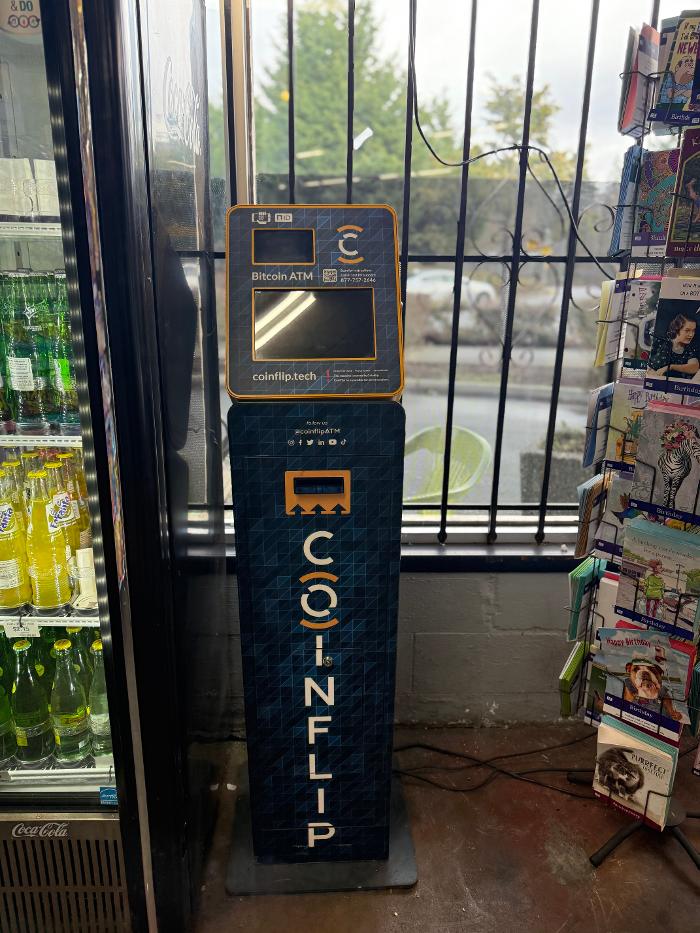 CoinFlip Bitcoin ATM - Foss' Grocery &amp; Espresso (Covington) Logo