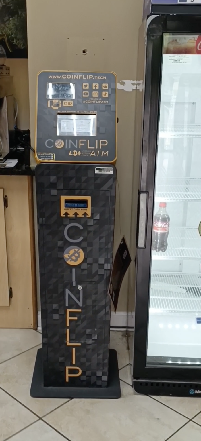 CoinFlip Bitcoin ATM - Zip N Food (Statesboro) Logo