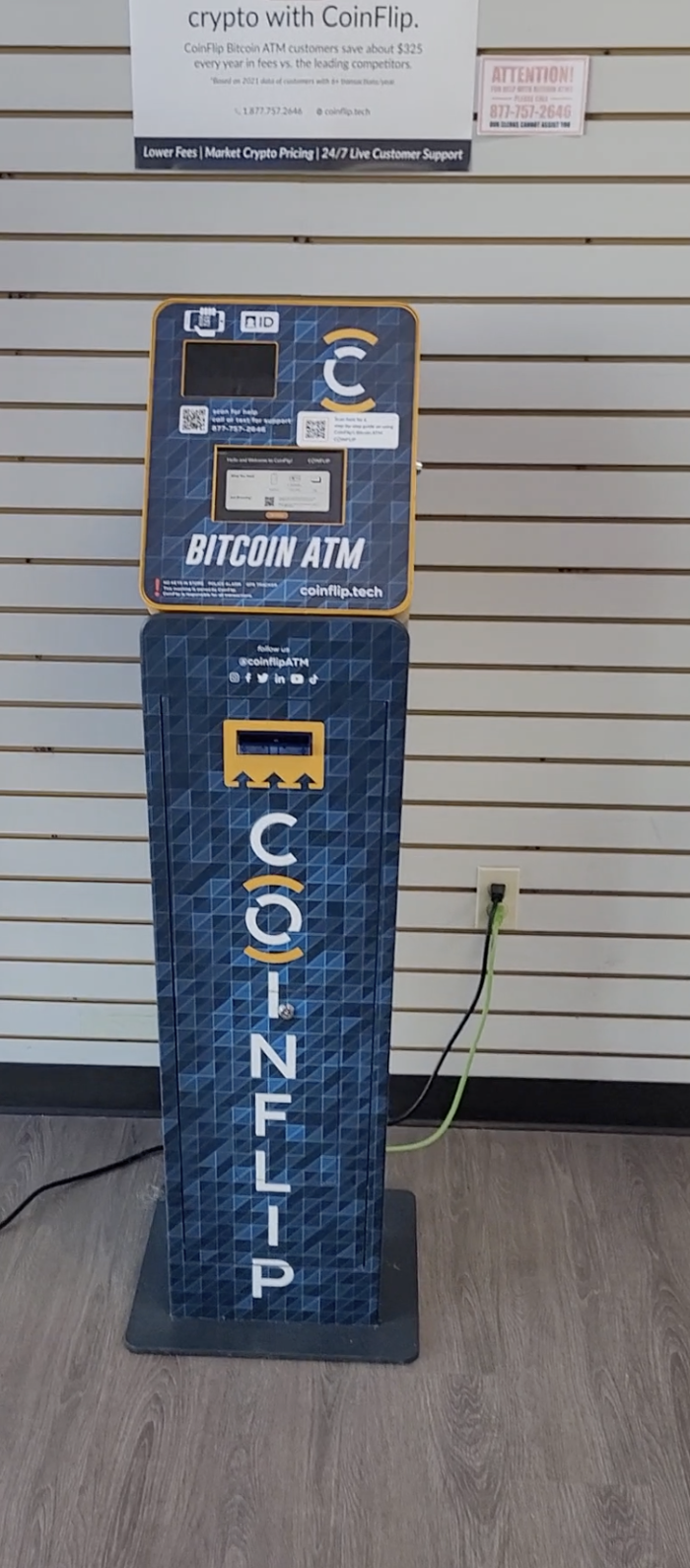 CoinFlip Bitcoin ATM - Vapor 100 (Newton) Image