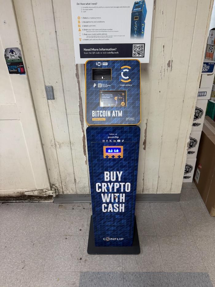 CoinFlip Bitcoin ATM - Nancy Express Liquor (Fort Worth) Logo