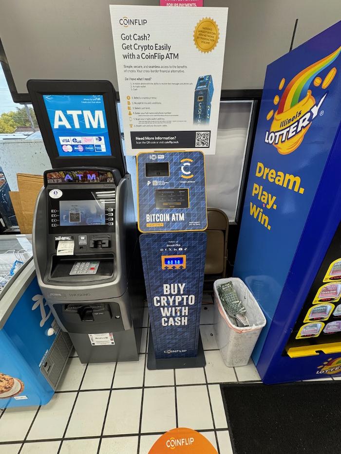CoinFlip Bitcoin ATM - Express Mobile Mart (Aurora) Logo
