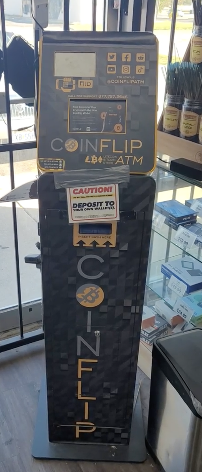CoinFlip Bitcoin ATM - Vapor Maven (Joplin) Image