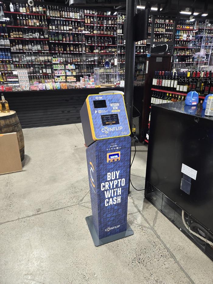CoinFlip Bitcoin ATM - XO Liquor (Las Vegas)