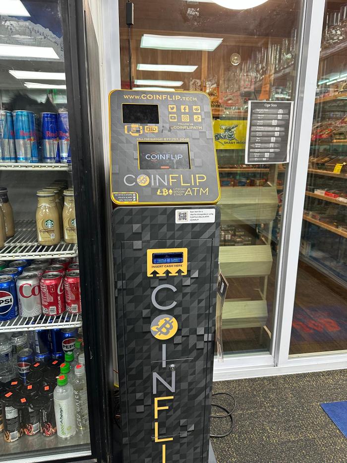 CoinFlip Bitcoin ATM - Luv 2 Smoke (Oak Lawn) Logo