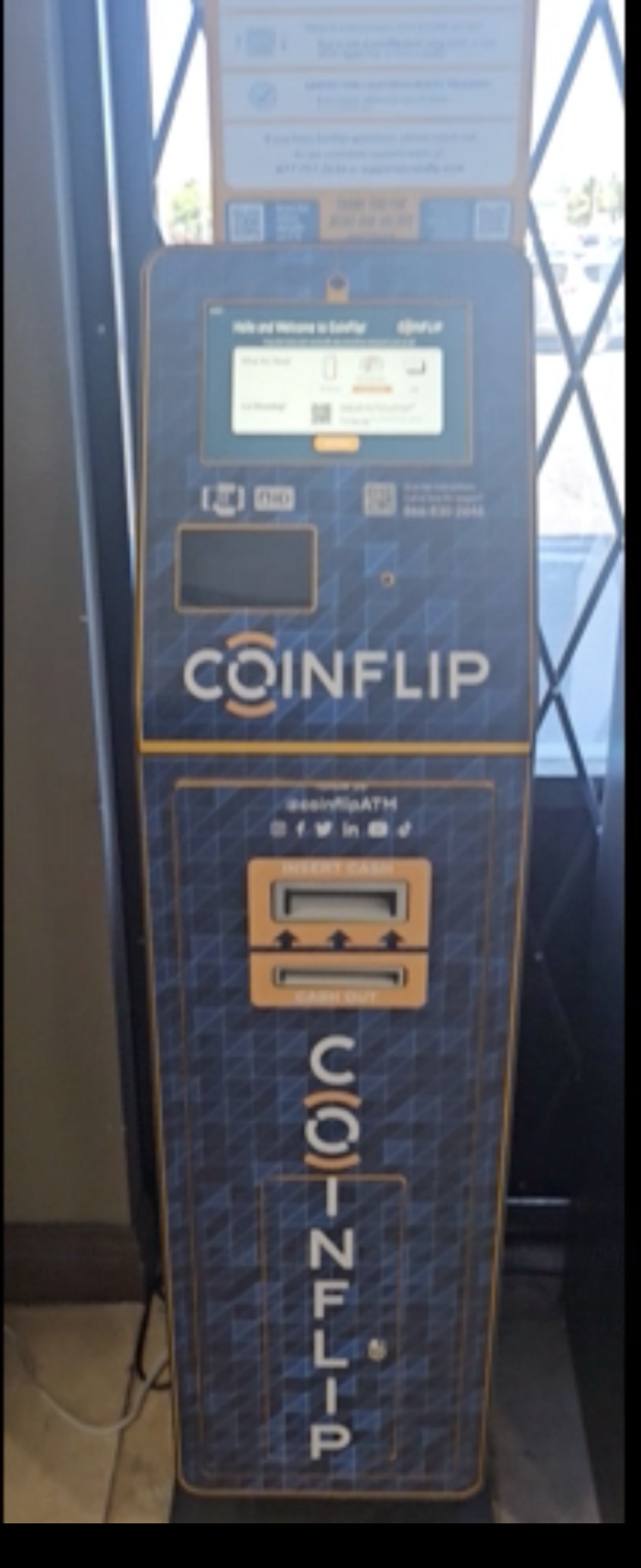 CoinFlip Bitcoin ATM - Millenium Smoke Shop (Roseville) Logo