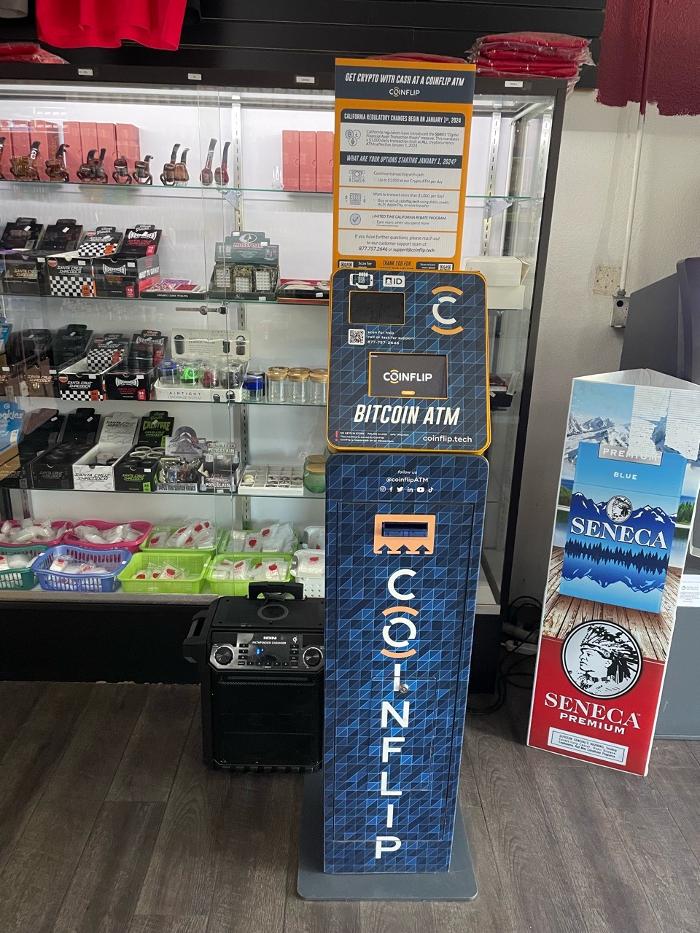 CoinFlip Bitcoin ATM - Smoke 4 Less (Sacramento) Logo