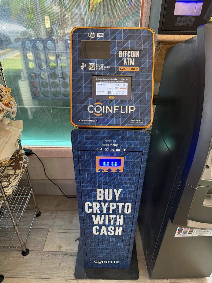 CoinFlip Bitcoin ATM - Shell (Treasure Island) Logo