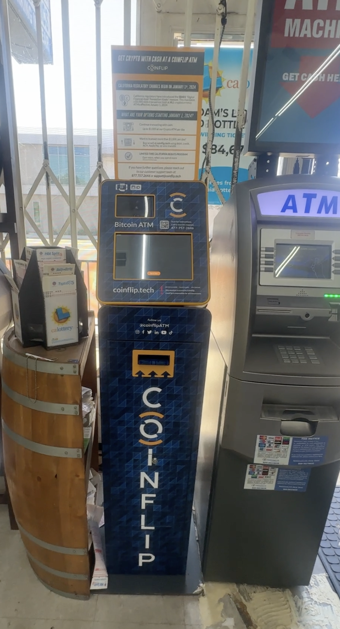 CoinFlip Bitcoin ATM - Adam's Liquor And Bottle Shop (Redondo Beach) Logo