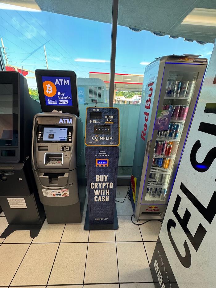 CoinFlip Bitcoin ATM - Rocket #4262 (Ballwin) Logo