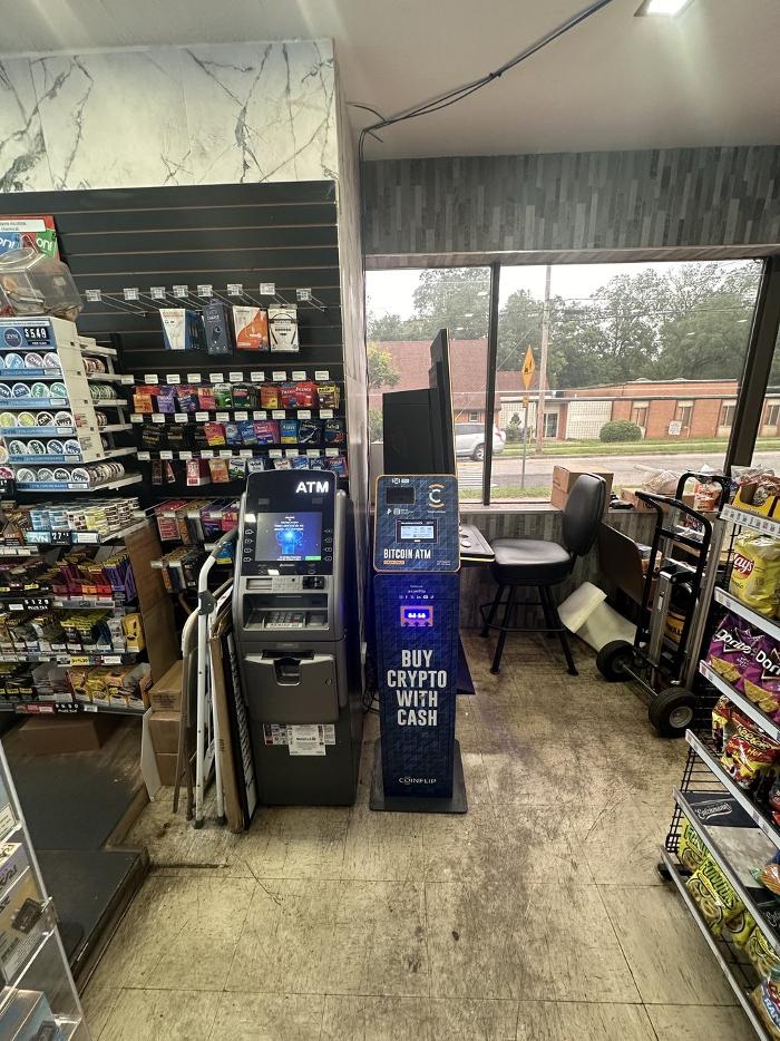 CoinFlip Bitcoin ATM - Chevron (Athens) Logo